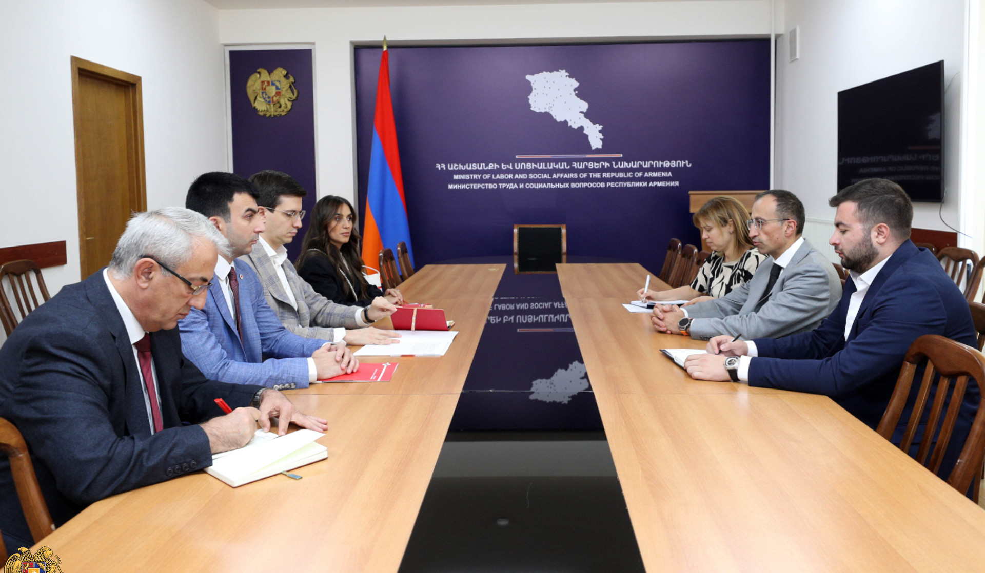 Արսեն Թորոսյանը Հայկական կարմիր խաչի հետ քննարկել է տարեցների խնամքի ծառայությունների բարելավման հնարավորությունները