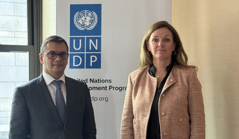 Meeting of Deputy Foreign Minister of Armenia Robert Abisoghomonyan with UN Assistant Secretary-General Ivana Živković