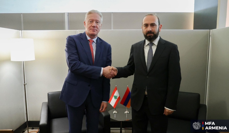 Արարատ Միրզոյանը Լիբանանի գործընկերոջն է ներկայացրել օգոստոսի 8-ի համաձայնագրի մանրամասները