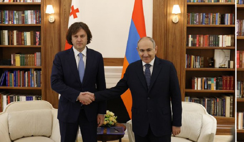 Никол Пашинян направил поздравительное послание премьер-министру Грузии Ираклию Кобахидзе по случаю его дня рождения