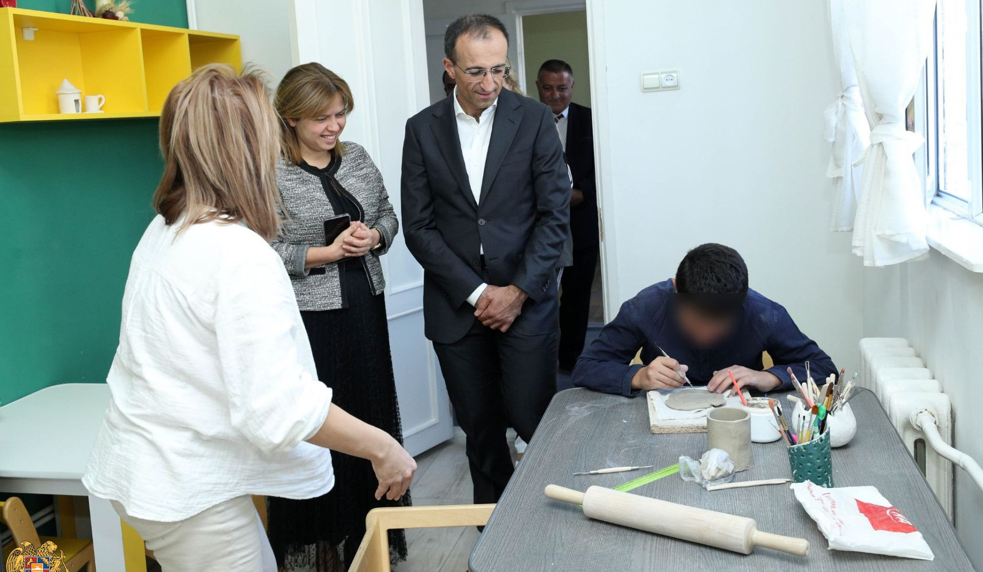 Արսեն Թորոսյանը Մարի Իզմիրլյանի անվան մանկատանը ծանոթացել է պայմանների բարելավման հնարավորություններին