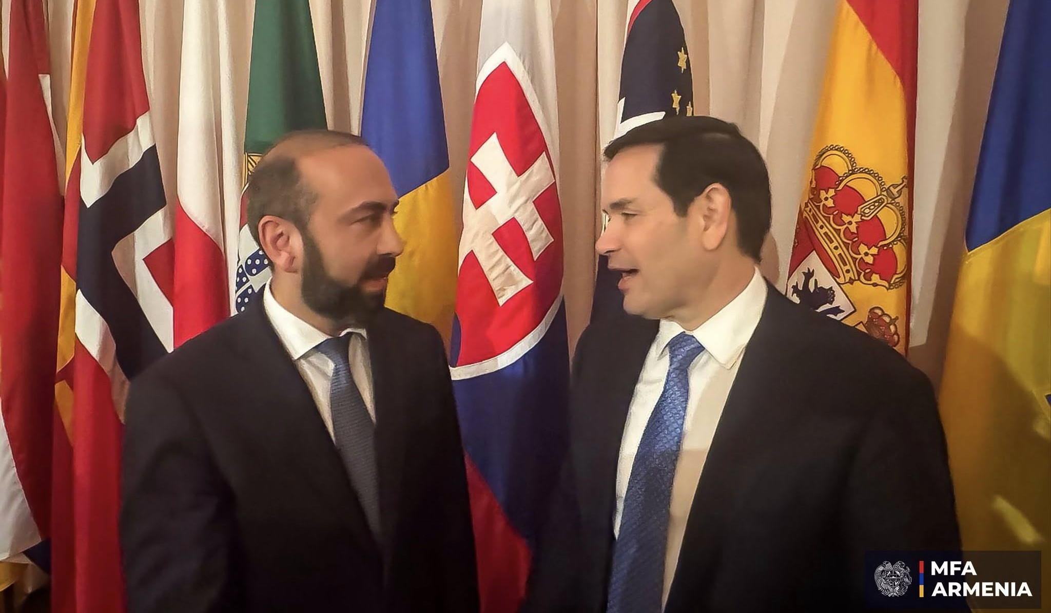 Ararat Mirzoyan participated in Transatlantic Official Dinner of NATO and EU Foreign Ministers at invitation of Marco Rubio