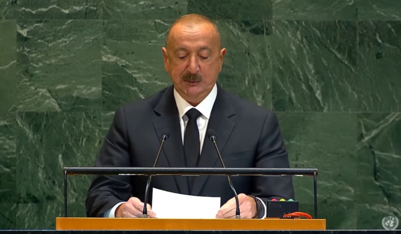 Basis of lasting peace is regional communications: Aliyev’s speech at UN