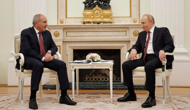 В Кремле началась встреча Путина и Пашиняна