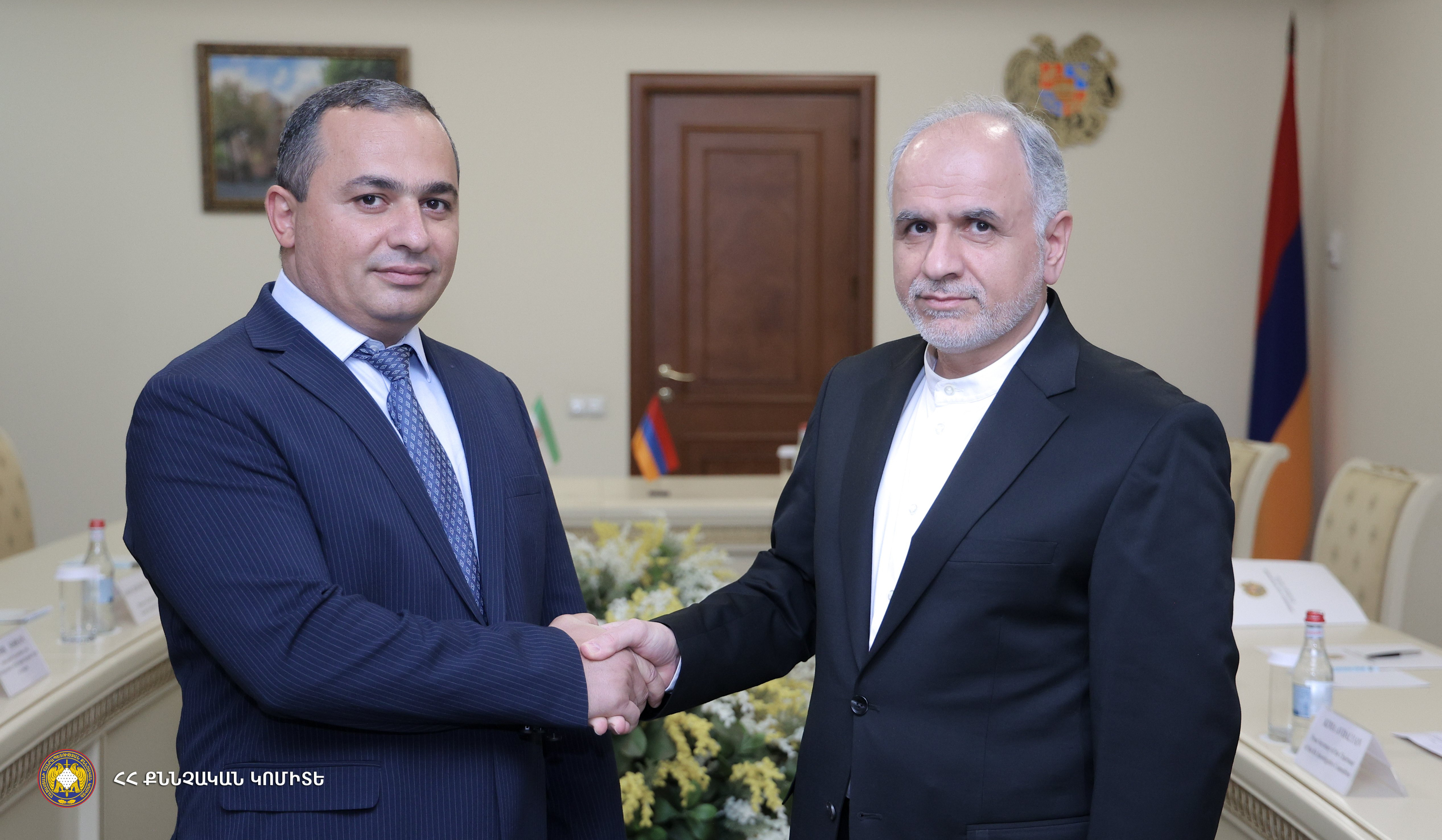 ՔԿ նախագահն ու Իրանի արդարադատության նախարարը քննարկել են համագործակցության ընդլայնման հեռանկարները