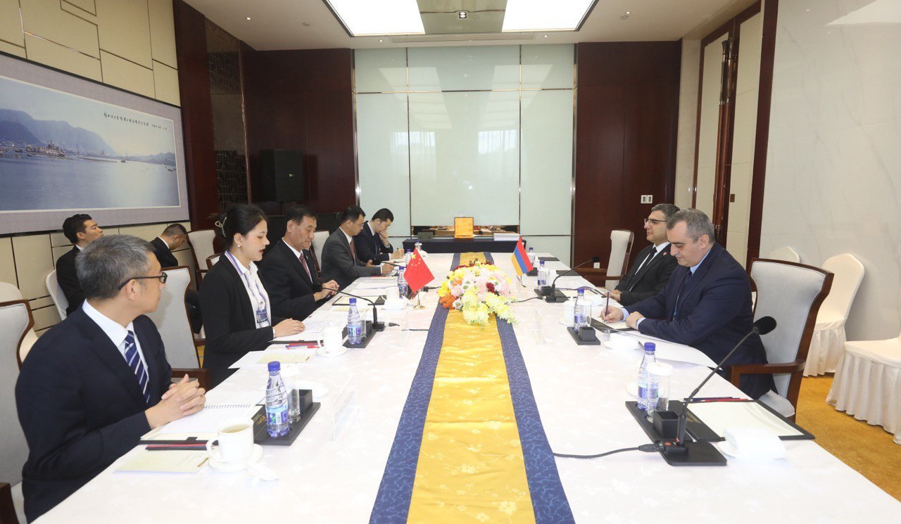 Քննարկվել են Հայաստանի և Չինաստանի իրավապահ համակարգերի համագործակցության ընդլայնման հարցեր