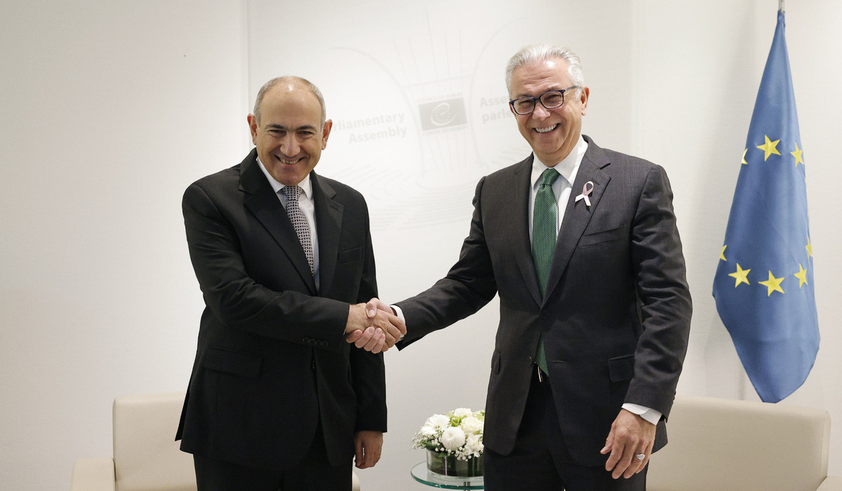 Премьер-министр Армении и председатель ПАСЕ обменялись мнениями по региональным и международным вопросам