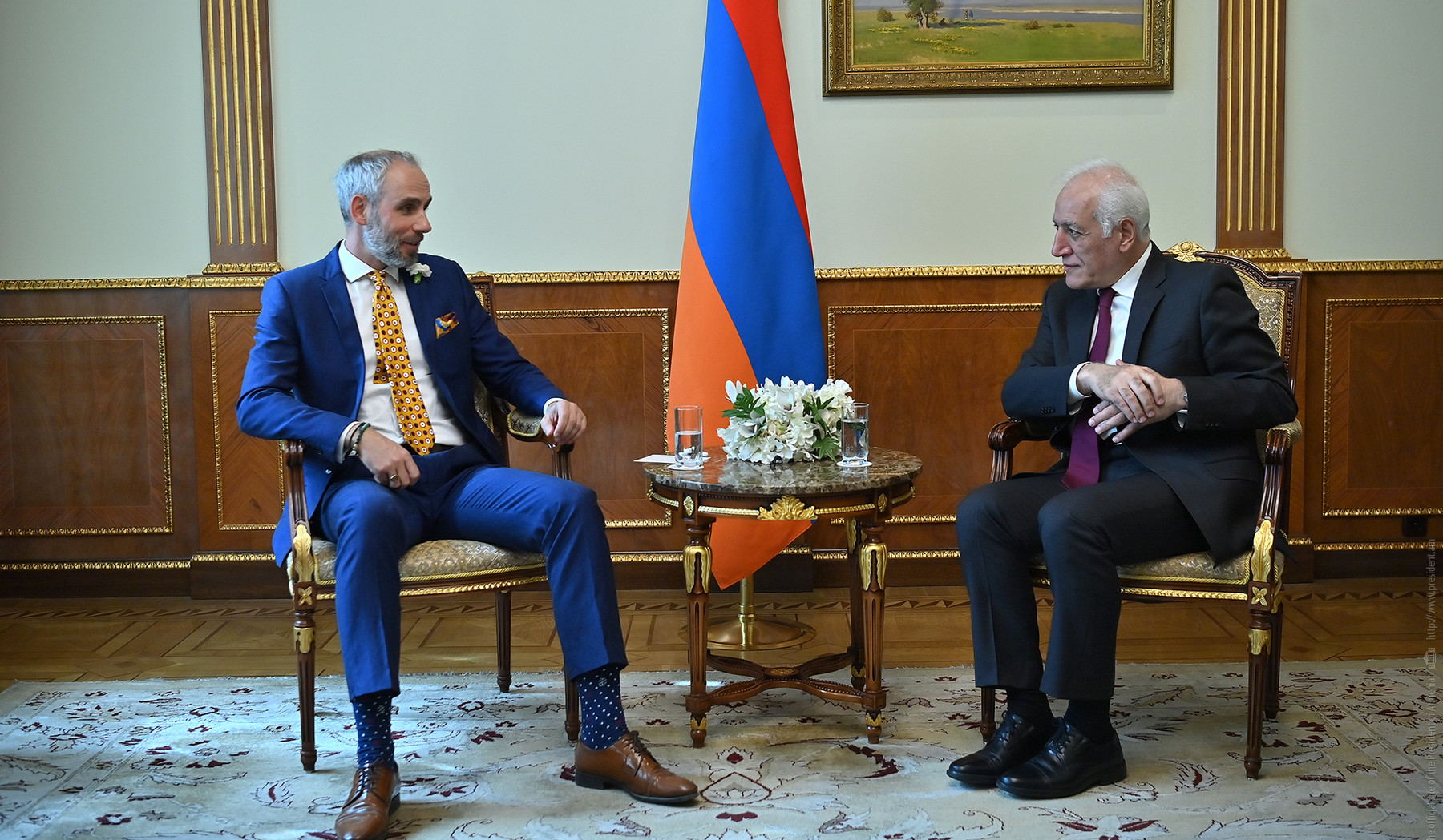 ՀՀ նախագահը և Չեխիայի դեսպանը քննարկել են երկու երկրի հարաբերությունների զարգացման հեռանկարները