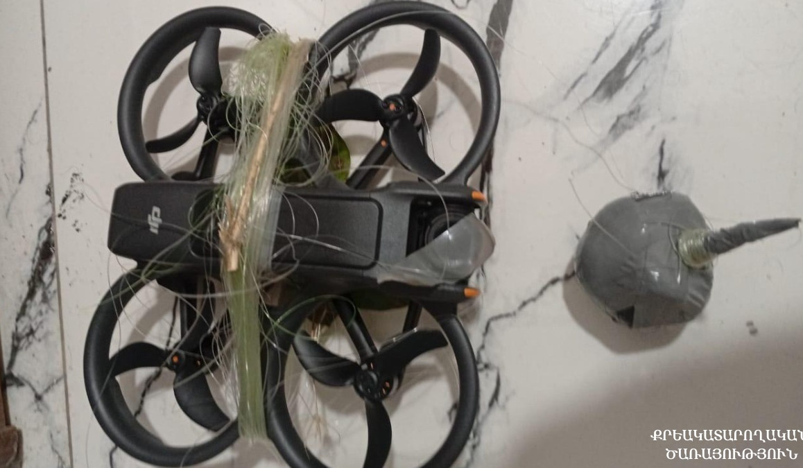 «Վանաձոր» ՔԿՀ-ում կանխվել է ԱԹՍ-ի միջոցով թմրանյութերի նմանվող զանգվածների ներթափանցման փորձը