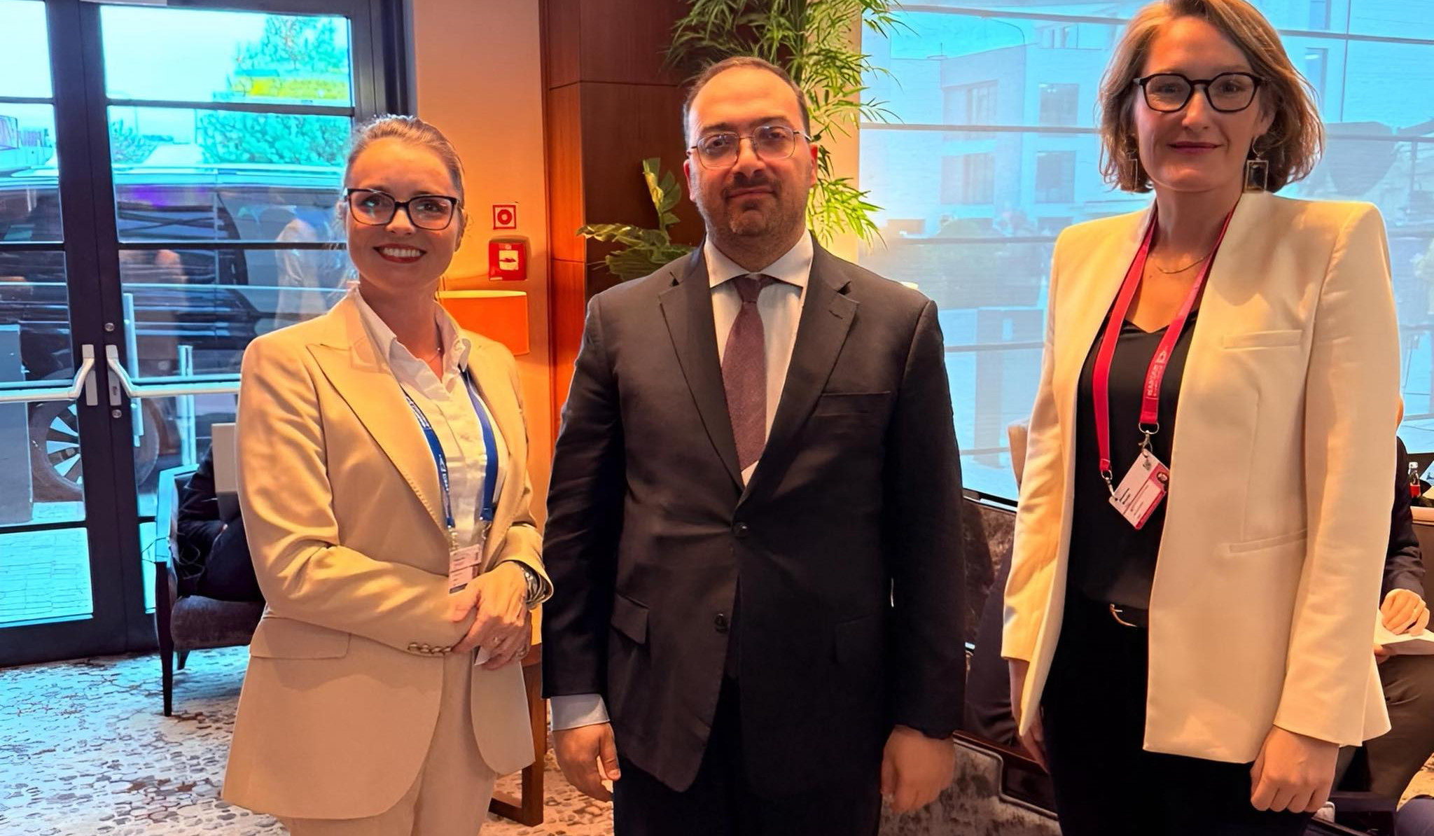 Meeting of Secretary General of Ministry of Foreign Affairs of Armenia with Co-Founder of Opportunity Institute for Foreign Affairs