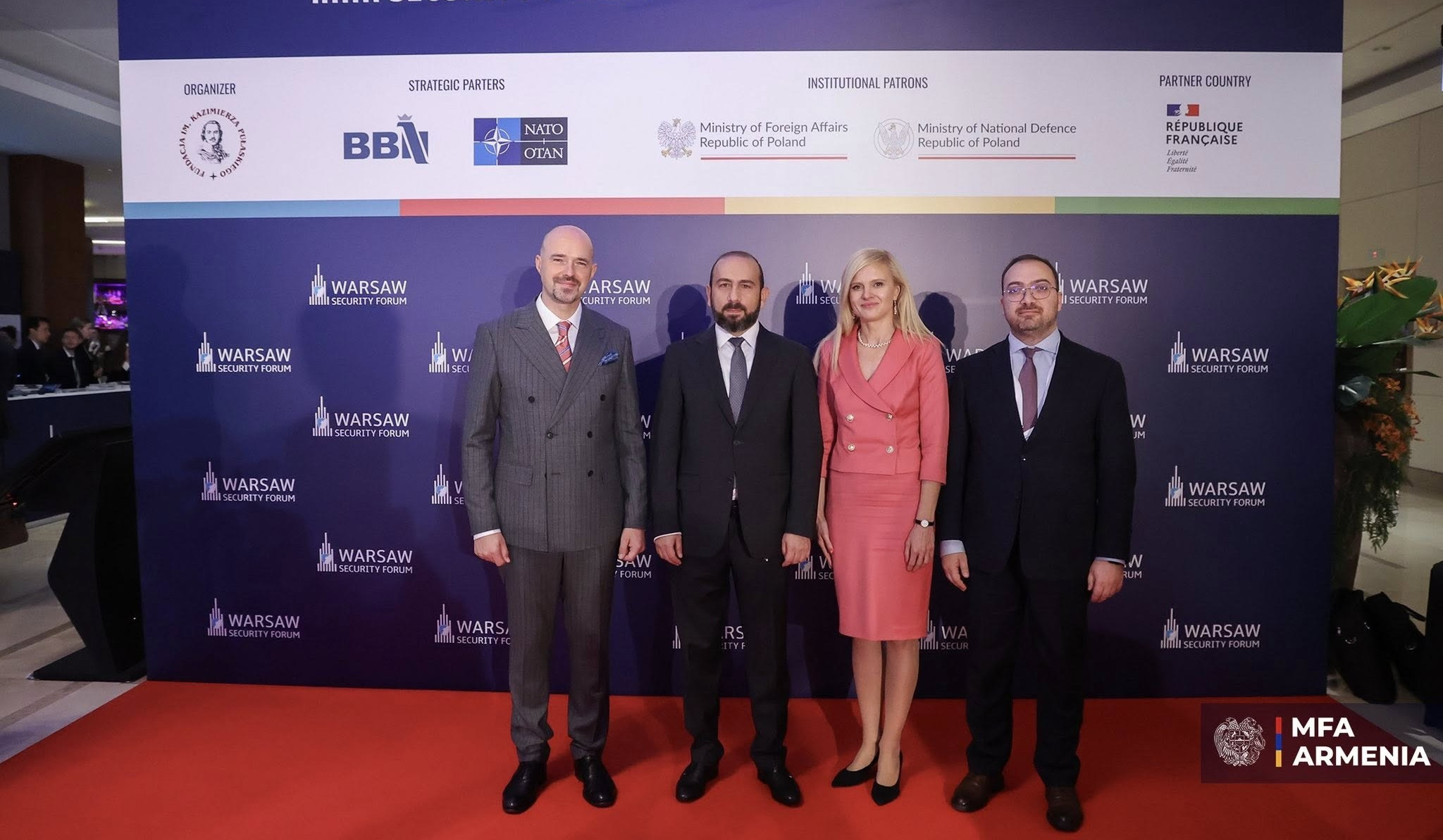 Վարշավայում մեկնարկել են Արարատ Միրզոյանի հանդիպումները