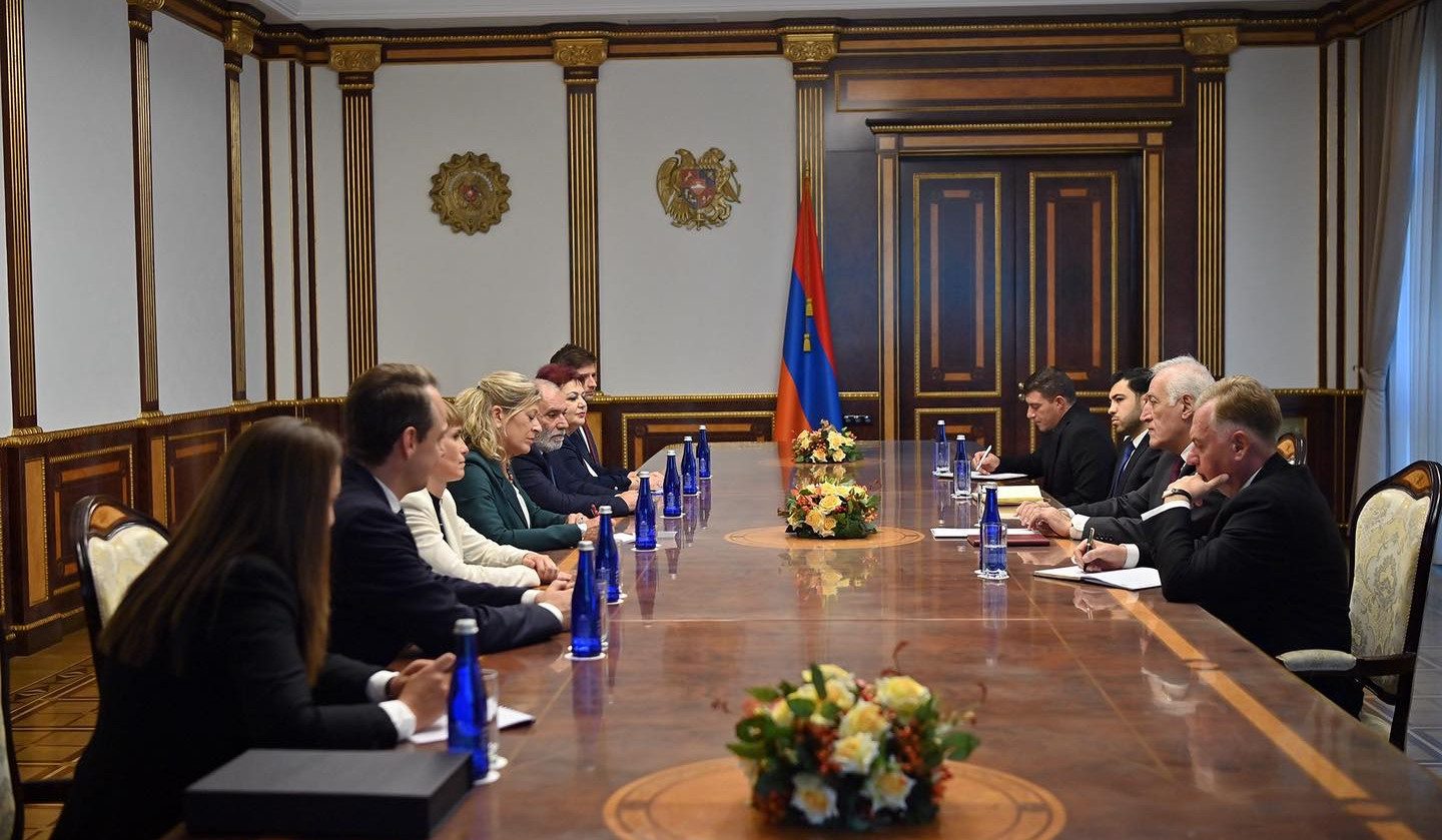 Նախագահ Խաչատուրյանն ու Ֆրիդրիխ Էբերտ հիմնադրամի պատվիրակությունը քննարկել են տարածաշրջանային իրավիճակը