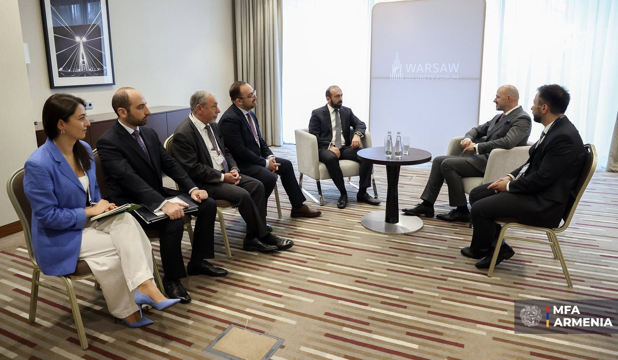 Միրզոյանը և Պիսարսկին քննարկել են «Երևանյան երկխոսություն» և «Վարշավայի անվտանգություն» ֆորումների միջև համագործակցության ընդլայնման հարցերը