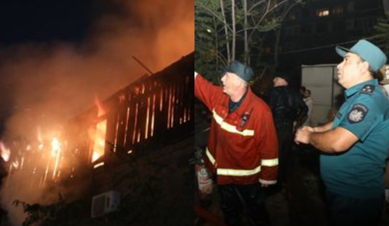 Պուշկինի փողոցում բռնկված հրդեհը մարվել է. դեպքի վայրում 9 մարտական հաշվարկ է աշխատել