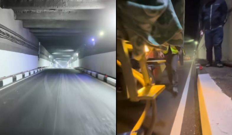 Դեպի Դիլիջան տանող թունելի գծանշման աշխատանքներն ավարտված են. Խուդաթյան