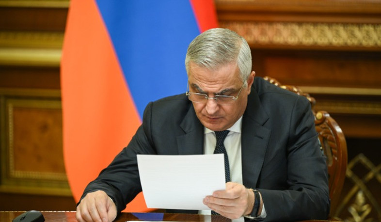 Mher Qriqoryan Avrasiya Hökumətlərarası Şurasının növbəti iclasında iştirak edib