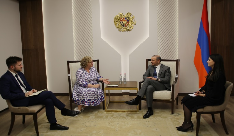 Արմեն Գրիգորյանն ընդունել է Մեծ Բրիտանիայի նորանշանակ դեսպանին