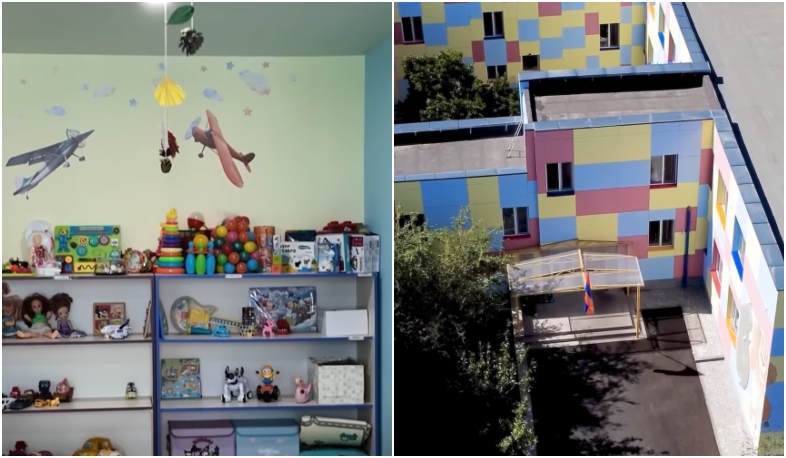 Նոր ու բարեկարգ պայմաններ 280 երեխայի համար․ Տիգրան Ավինյանը ցույց է տվել վերակառուցված հ. 161 մանկապարտեզը