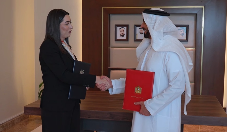 Արփինե Սարգսյանին ընդունել է ԱՄԷ փոխվարչապետը․ նախարարն աշխատանքային այցով էմիրություններում է