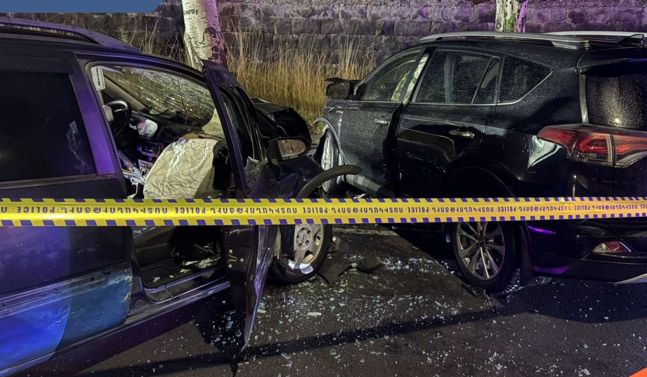 Վանաձորում մեքենաներ են բախվել. կան տուժածներ