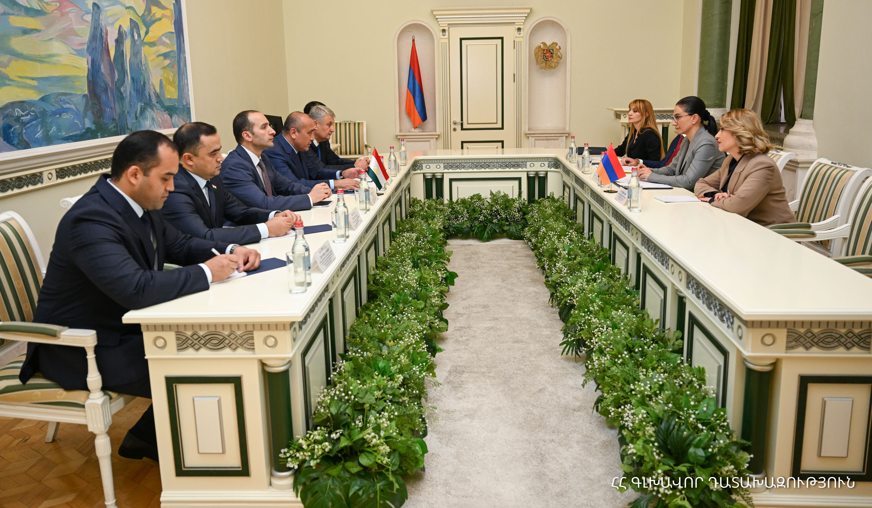 Աննա Վարդապետյանն ընդունել է Տաջիկստանի ֆինանսական վերահսկողության և կոռուպցիայի դեմ պայքարի գործակալության պատվիրակությանը