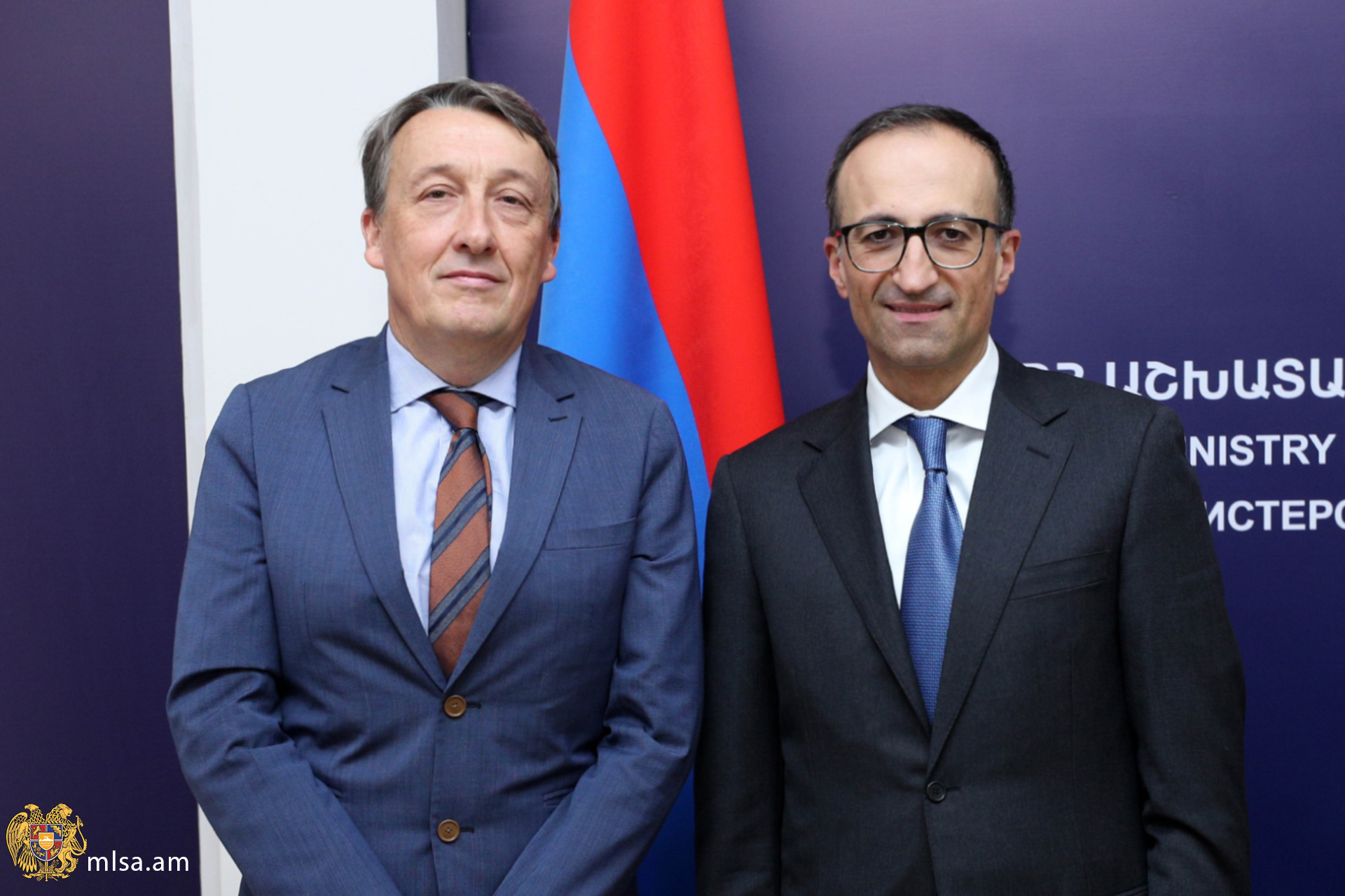 Բելգիան մեծ նշանակություն է տալիս Հայաստանի հետ գործընկերությանը. դեսպանը՝ ԱՍՀ նախարարին