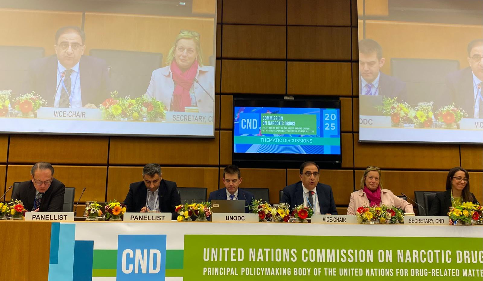 Անդրանիկ Հովհաննիսյանը նախագահել է ՄԱԿ Թմրամիջոցների հարցերով հանձնաժողովի 2025 թ. թեմատիկ քննարկումները