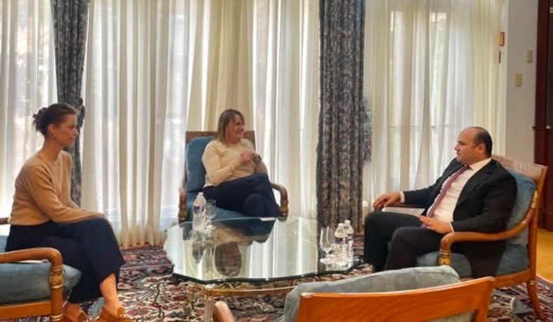 Դեսպան Մկրտչյանը և Democracy International-ի ներկայացուցիչներն անդրադարձել են համագործակցության հնարավորություններին