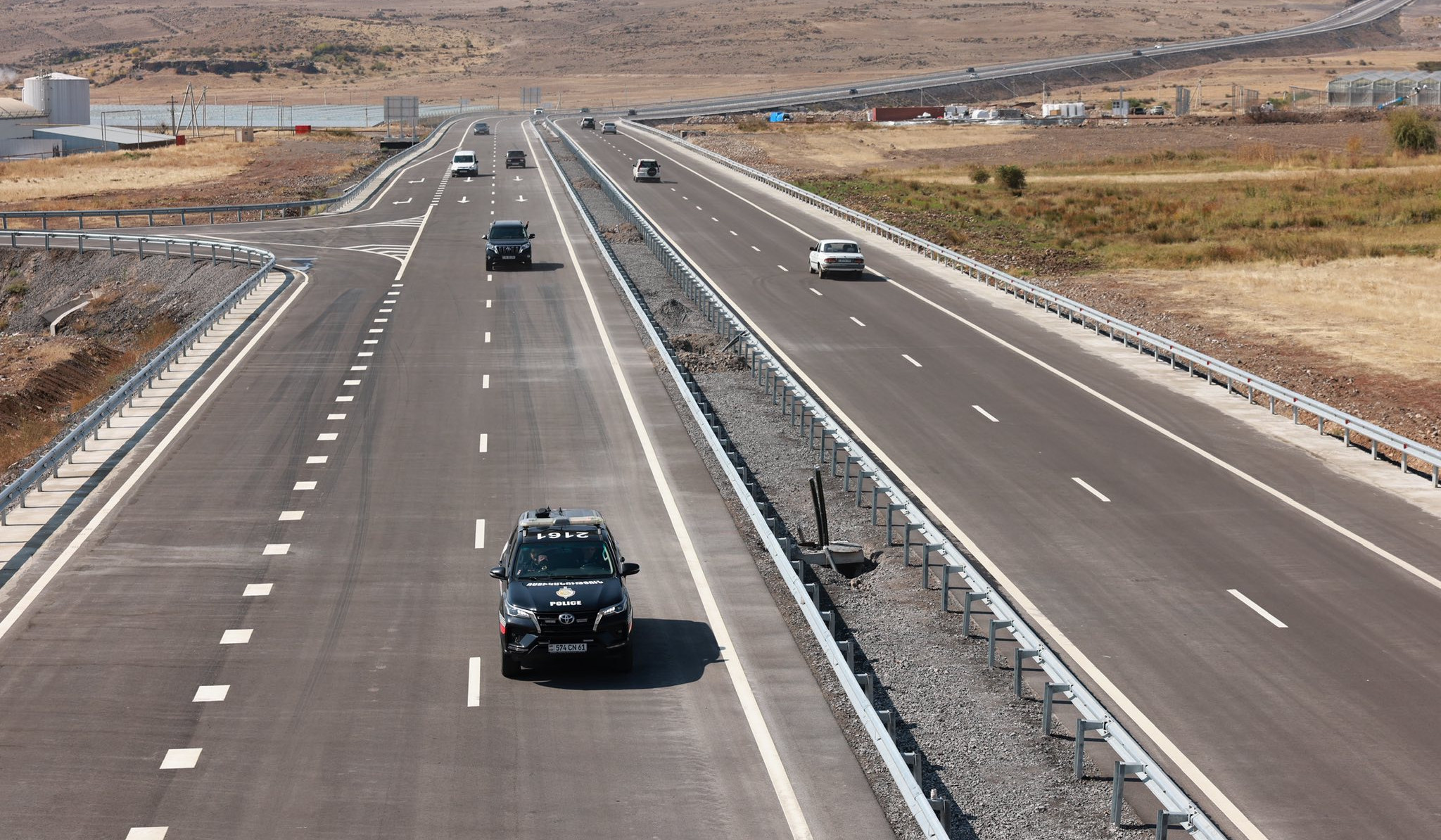 Աշտարակ–Գյումրի նոր ճանապարհահատվածը շահագործման է հանձնվել