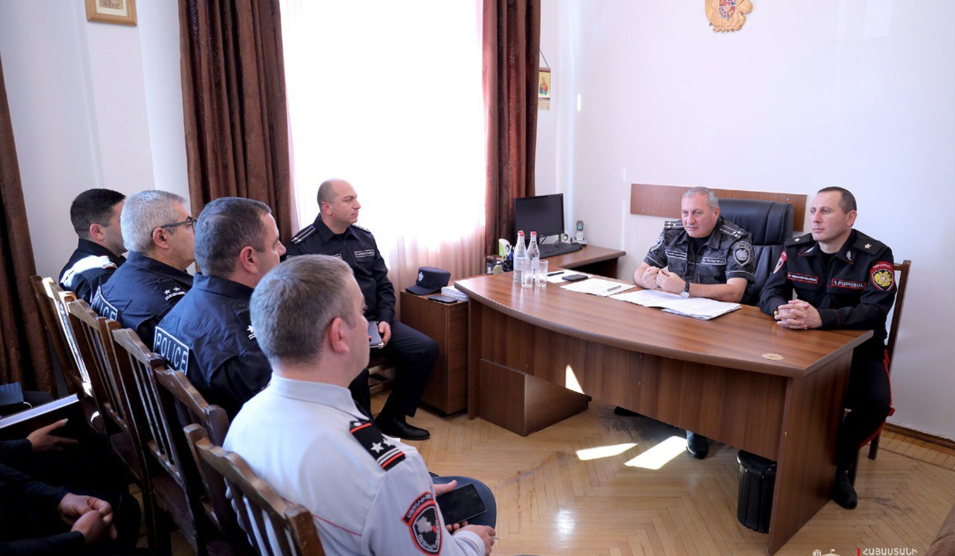 ՆԳՆ Ոստիկանության պետը Սյունիքի մարզում խորհրդակցություններ է անցկացրել