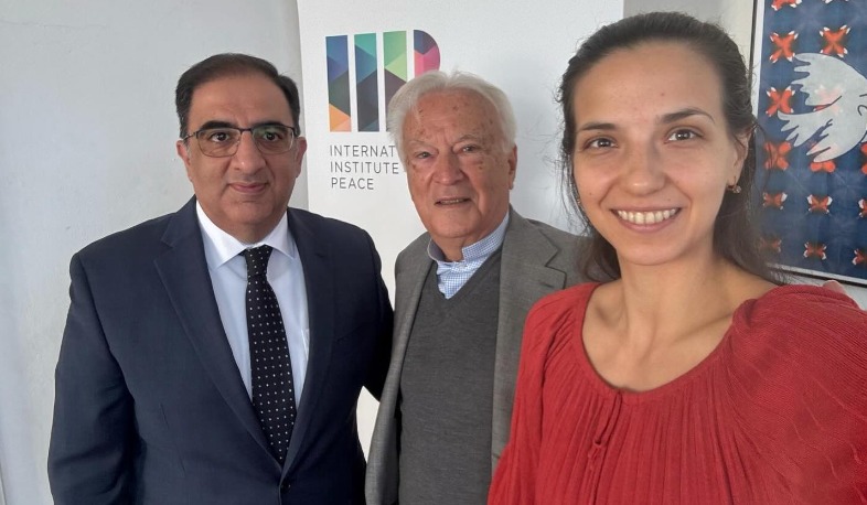 Ambassador Andranik Hovhannisyan presented achievements recorded in Washington at Vienna International Peace Institute