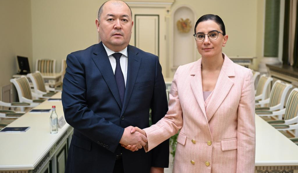 Հայաստանի և Ղրղզստանի գլխավոր դատախազները քննարկել են երկուստեք հետաքրքրություն ներկայացնող հարցեր