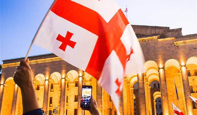 Protests against local elections have begun in Tbilisi
