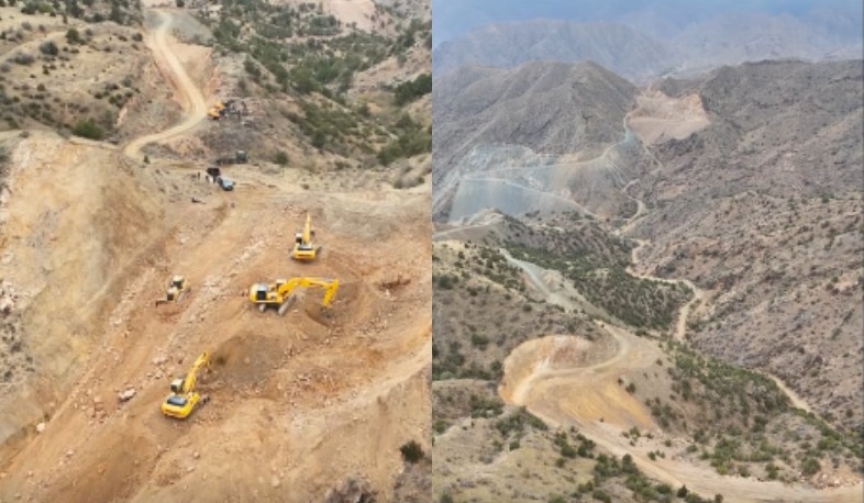 Նռնաձոր գյուղ տանող ճանապարհի կառուցումն ակտիվ ընթացքի մեջ է. Խուդաթյան