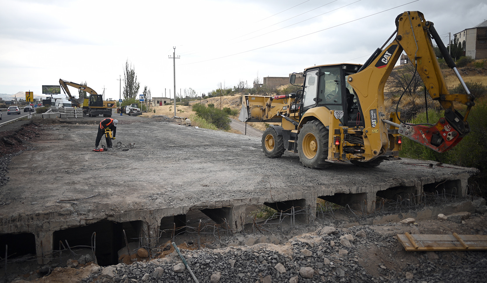 Պետական բյուջեի միջոցներով նորոգվում է Երևան-Սևան-Իջևան-ՀՀ սահման միջպետական ճանապարհին գտնվող կամուրջը