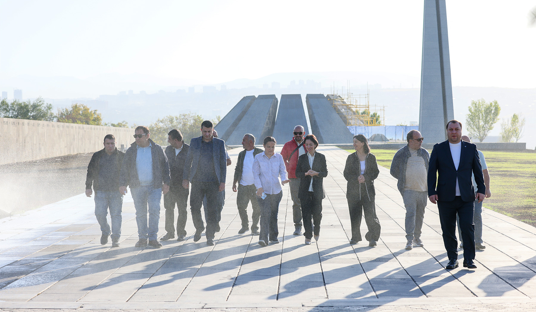 Ժաննա Անդրեասյանը հետևել է Հայոց ցեղասպանության հուշահամալիրի և թանգարան-ինստիտուտի վերանորոգման աշխատանքների ընթացքին