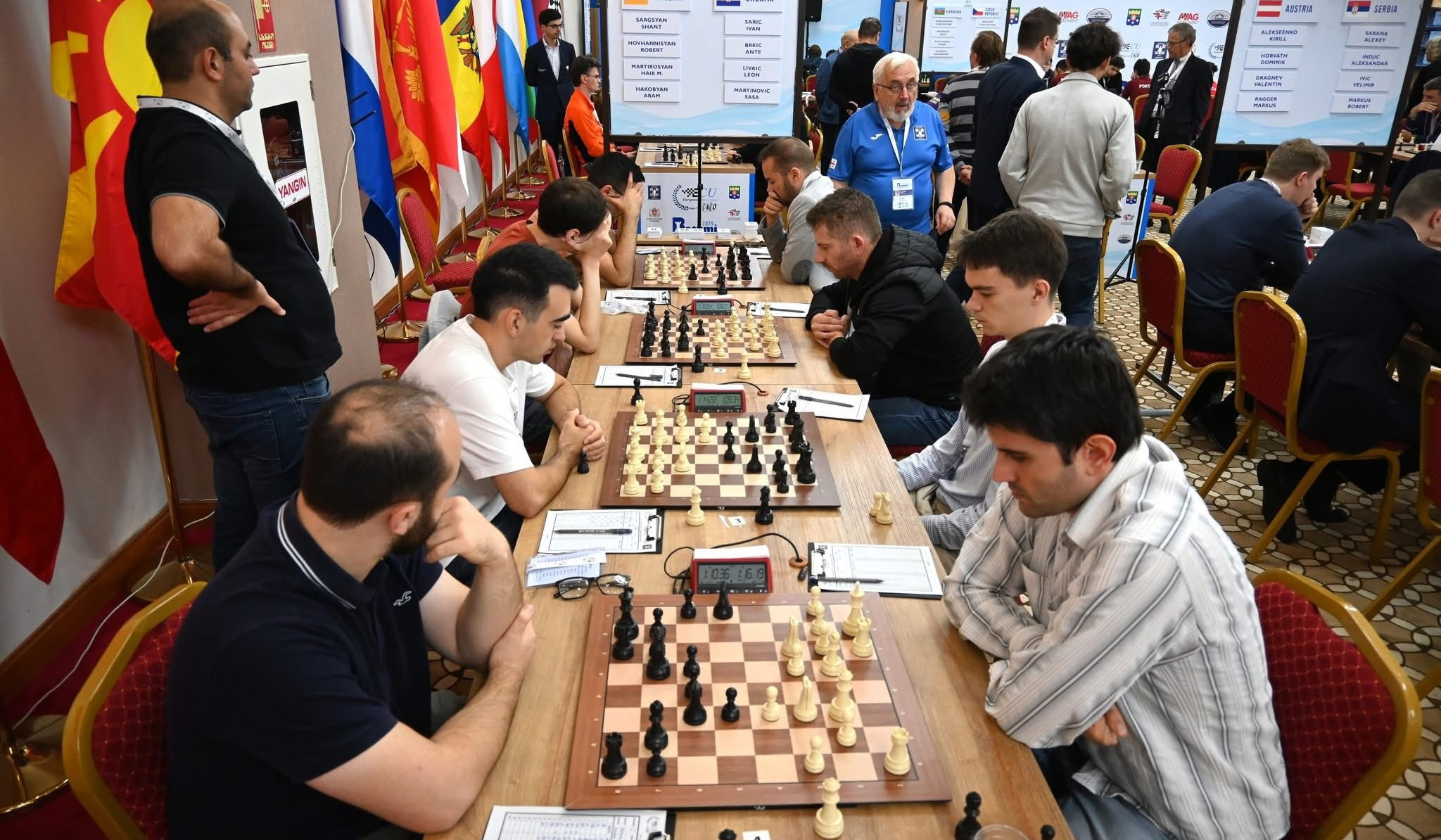 Ավարտվել է շախմատի Եվրոպայի թիմային առաջնության 3-րդ խաղափուլը