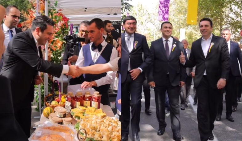 Ալեն Սիմոնյանը մասնակցել է Էջմիածնի տոնի միջոցառումներին