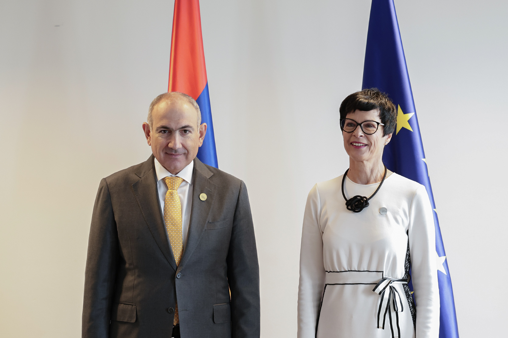 Significant progress in EU-Armenia visa liberalization talks discussed during meeting between NIkol Pashinyan and Marta Kos