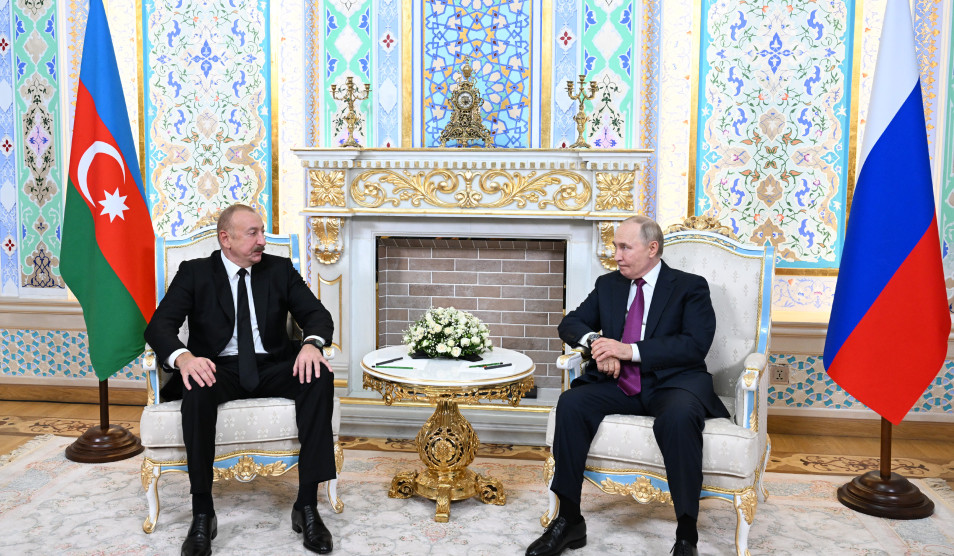 Уверен, что послания встречи будут позитивно восприняты обществами обеих стран: Алиев