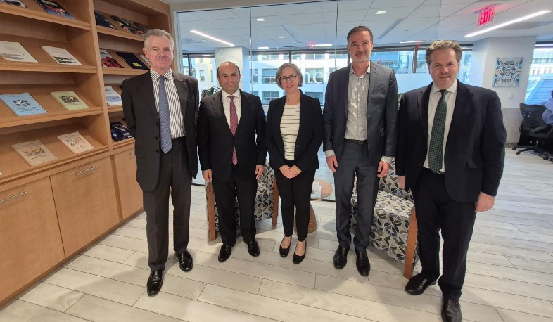 TRIPP Cənubi Qafqazın geosiyasi və geoiqtisadi dinamikasını necə dəyişə bilər: Ermənistanın ABŞ-dakı səfiri müzakirədə iştirak edib