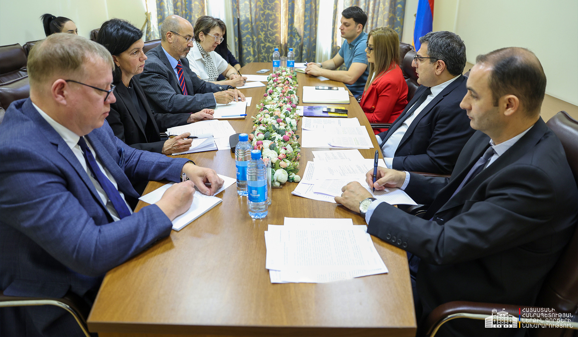 Անվտանգության ոլորտի կառավարման Ժնևյան կենտրոնի պատվիրակությունը հյուրընկալվել է ՆԳ նախարարությունում