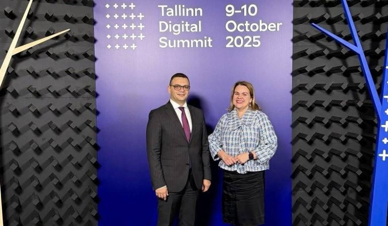 Abisoghomonyan's meeting with Undersecretary for Global Affairs of Foreign Ministry of Estonia Minna-Liina Lind