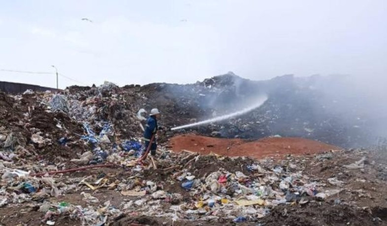 Նուբարաշենի աղբավայրում բռնկված հրդեհը մեկուսացվել է