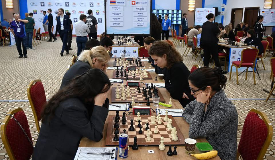 Հայաստանի շախմատի կանանց հավաքականը Եվրոպայի թիմային առաջնության 7-րդ խաղափուլում առավելության է հասել Հունգարիայի հավաքականի նկատմամբ