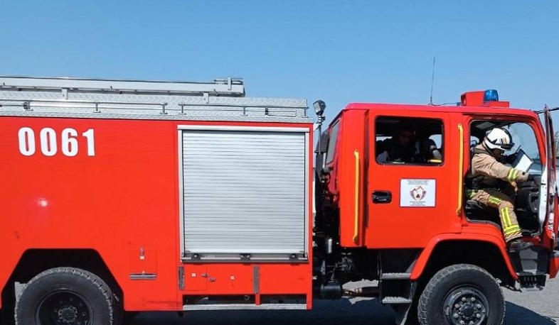 Վարդավանք գյուղում ավտոմեքենա է այրվել