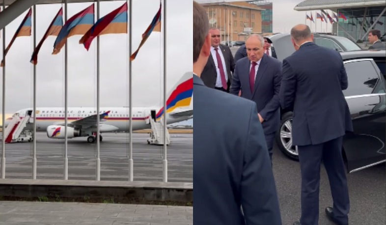 Nikol Pashinyan leaves for Egypt: Prime Minister publishes video
