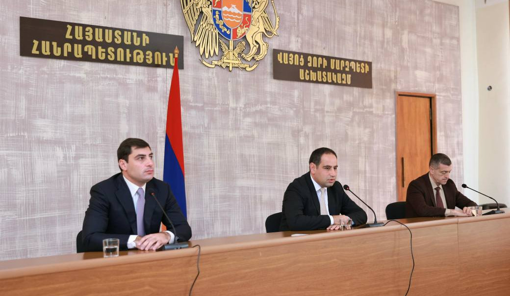 ՏԿԵ նախարարը Վայոց ձորի մարզպետի աշխատակազմին է ներկայացրել նորանշանակ մարզպետին