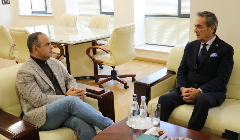 Զարեհ Սինանյանն ու Սարո Խոդավերդին քննարկել են Իտալիայի հայ համայնքի խնդիրներն ու դրանց լուծման հնարավոր ուղիները