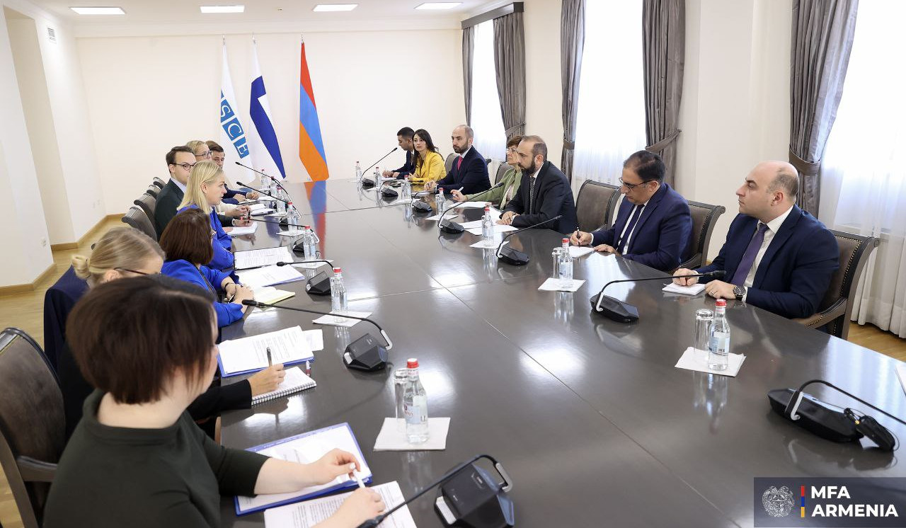 Mirzoyan, Valtonen hold meeting in enlarged format